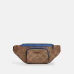 Coach - Pechera Racer Belt Bag In Blocked Signature Canvas
