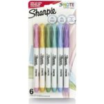 Sharpie - Marcadores y Resaltadores x 6 Colores