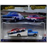Hot Wheels Premium - Team Transport ‘66 Chevelle / ‘72 Chevy Ramp Truck